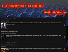 Tablet Screenshot of comentandofilmes.blogspot.com