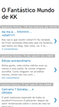 Mobile Screenshot of ofantasticomundodekk.blogspot.com