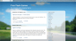 Desktop Screenshot of myflashgames.blogspot.com