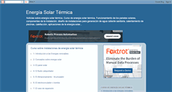 Desktop Screenshot of energiasolartermica.blogspot.com