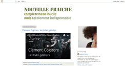 Desktop Screenshot of nouvellefraiche.blogspot.com