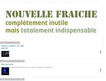 Tablet Screenshot of nouvellefraiche.blogspot.com