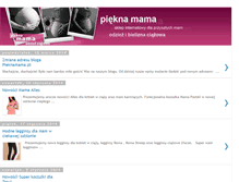 Tablet Screenshot of pieknamamabloog.blogspot.com
