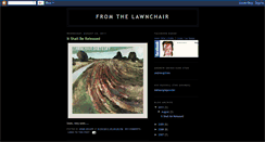 Desktop Screenshot of fromthelawnchair.blogspot.com