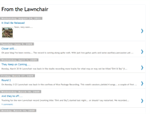 Tablet Screenshot of fromthelawnchair.blogspot.com