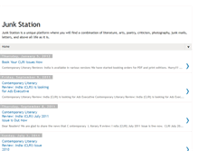 Tablet Screenshot of junk-station.blogspot.com