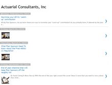 Tablet Screenshot of actuarialconsultants.blogspot.com