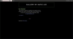 Desktop Screenshot of gallerybykatielee.blogspot.com