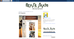 Desktop Screenshot of brasilskatesitedasemana.blogspot.com