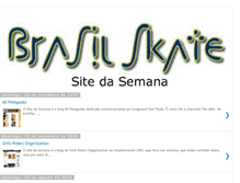 Tablet Screenshot of brasilskatesitedasemana.blogspot.com