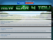 Tablet Screenshot of newcars4you.blogspot.com