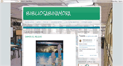Desktop Screenshot of bibliosabinamora.blogspot.com