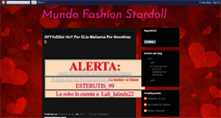 Desktop Screenshot of mundo-fashion-stardoll.blogspot.com