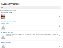 Tablet Screenshot of euvouassimhomens.blogspot.com