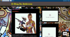 Desktop Screenshot of elbloggerdeambrosio.blogspot.com