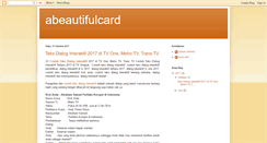 Desktop Screenshot of abeautifulcard.blogspot.com