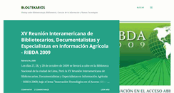 Desktop Screenshot of blogtekarios.blogspot.com
