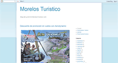 Desktop Screenshot of morelosturistico.blogspot.com