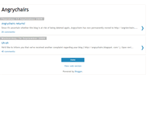 Tablet Screenshot of angrychairs.blogspot.com