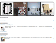 Tablet Screenshot of booksandcuriosity.blogspot.com