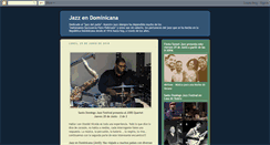 Desktop Screenshot of jazzendominicana.blogspot.com