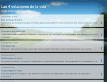 Tablet Screenshot of las4estacionesdelavida.blogspot.com