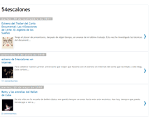 Tablet Screenshot of 54escalones.blogspot.com