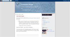 Desktop Screenshot of clydesdale-athlete.blogspot.com