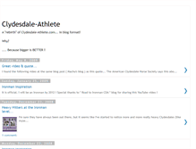 Tablet Screenshot of clydesdale-athlete.blogspot.com