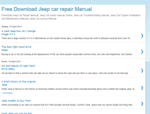 Tablet Screenshot of freejeepmanuals.blogspot.com