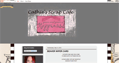 Desktop Screenshot of cathiescafe-scraphappy.blogspot.com