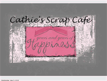 Tablet Screenshot of cathiescafe-scraphappy.blogspot.com