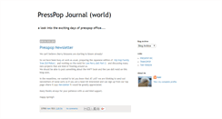 Desktop Screenshot of presspop.blogspot.com