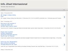 Tablet Screenshot of forum-jihad.blogspot.com