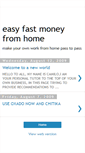Mobile Screenshot of easyfastmoneyfromhome.blogspot.com