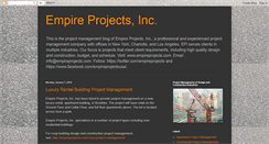 Desktop Screenshot of empireprojects.blogspot.com