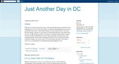 Desktop Screenshot of justanotherdayinwashingtondc.blogspot.com