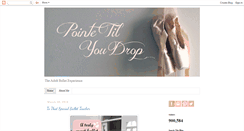 Desktop Screenshot of pointetilyoudrop.blogspot.com