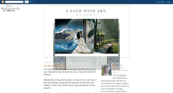 Desktop Screenshot of pathwithart.blogspot.com