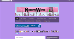 Desktop Screenshot of nezumiworld.blogspot.com