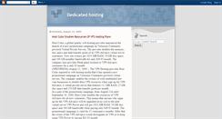 Desktop Screenshot of dedicatedhostingweb.blogspot.com