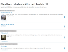 Tablet Screenshot of blandbarnochdammrattor.blogspot.com