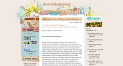 Desktop Screenshot of doeniakampoez.blogspot.com