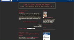 Desktop Screenshot of candlewineproject.blogspot.com