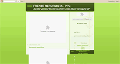 Desktop Screenshot of frentereformistappc.blogspot.com