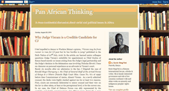 Desktop Screenshot of panafricanthinking.blogspot.com