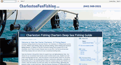 Desktop Screenshot of charlestonfishingcharters.blogspot.com