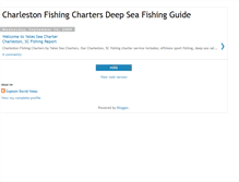 Tablet Screenshot of charlestonfishingcharters.blogspot.com