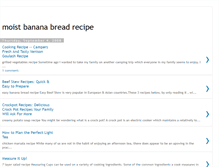 Tablet Screenshot of moist-banana-bread-recipe.blogspot.com
