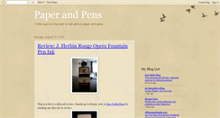 Desktop Screenshot of cooknice-paperandpens.blogspot.com